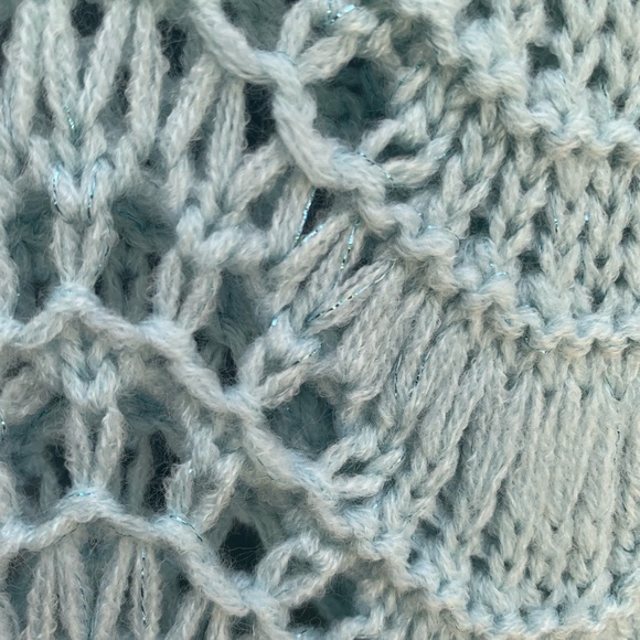 Jessica Simpson soft maternity crochet sweater M - Picture 6 of 8